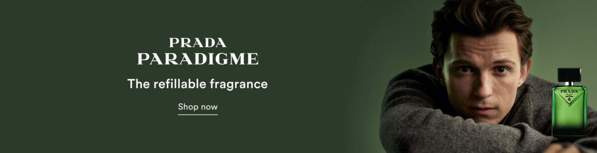 Prada Paradigme Refillable Fragrance with Tom Holland